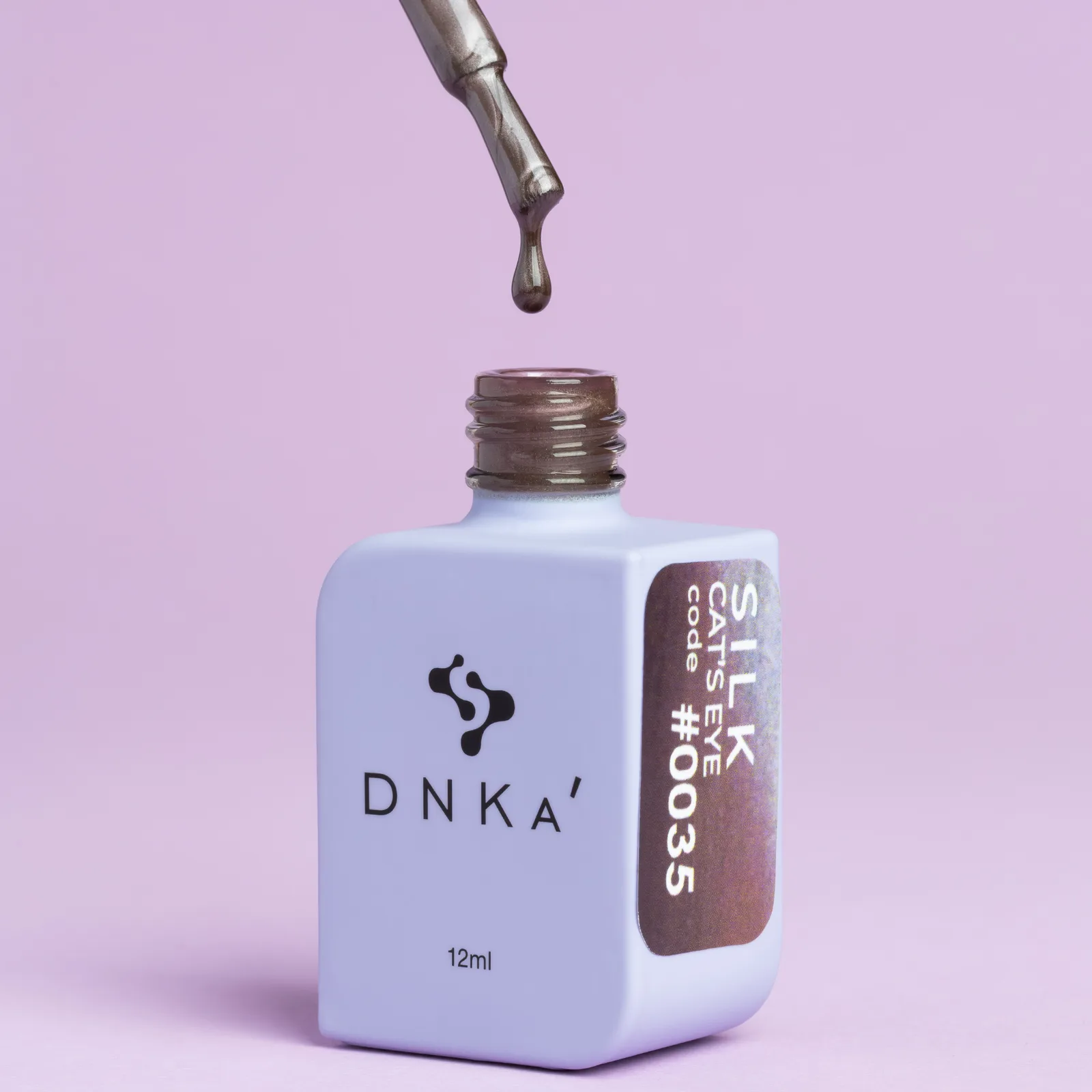 Гель-лак DNKa Cat's Eye, №0035, SILK, 12 ml