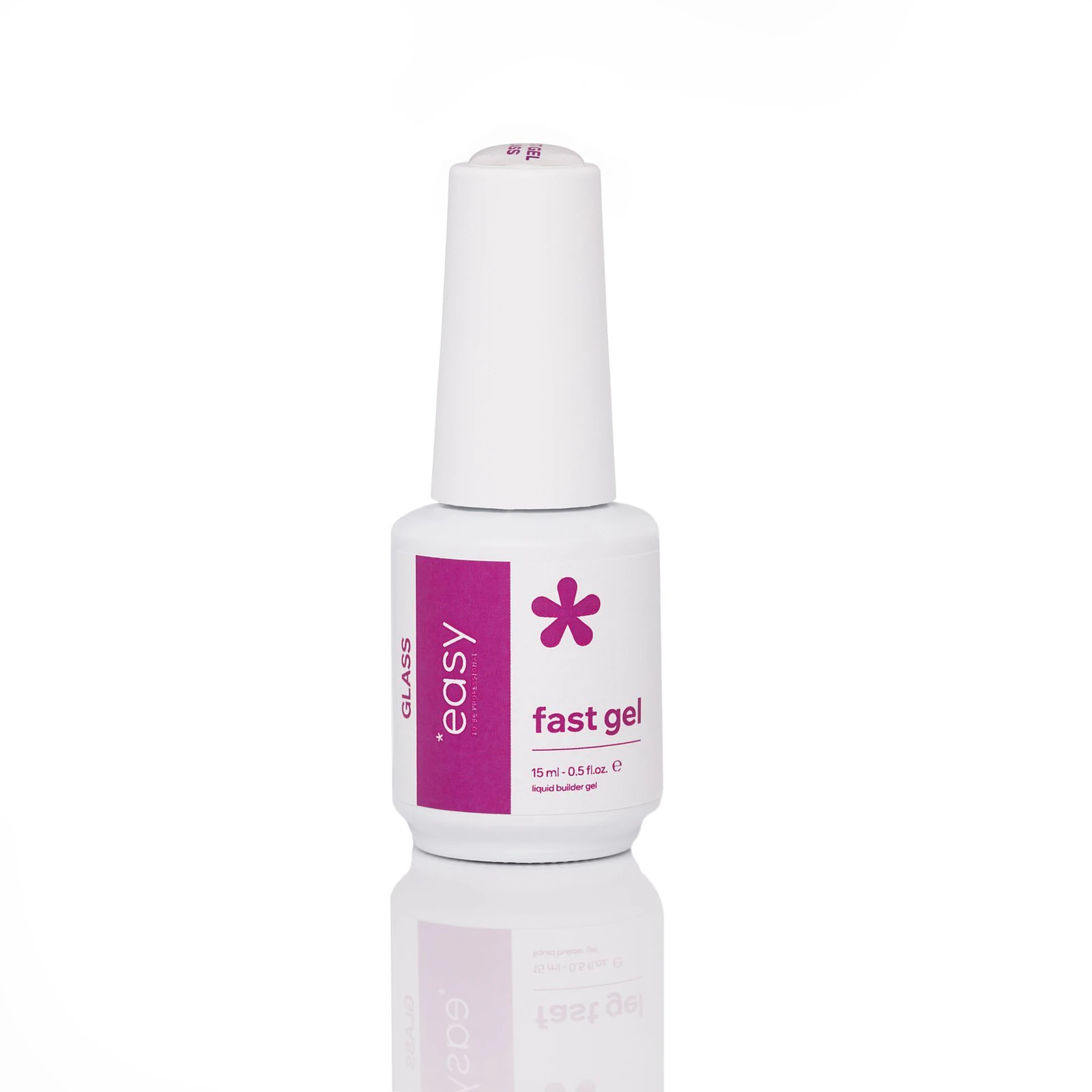 Рідкий моделюючий гель Easy Fast Gel, glass, 15 мл
