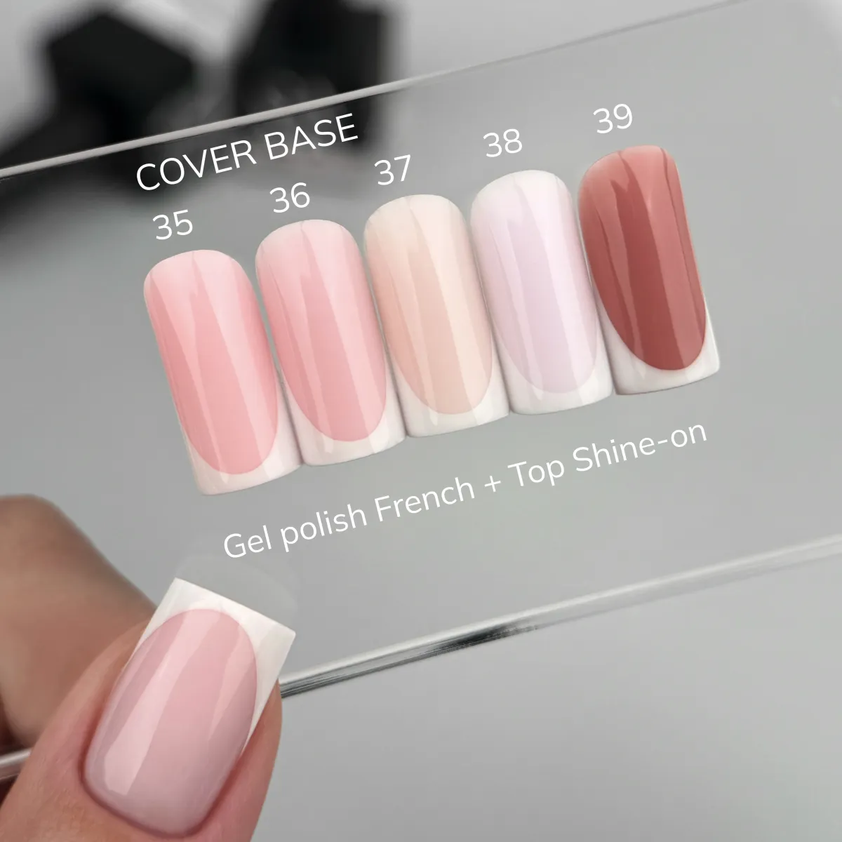Гель-лак GÉMELY ex GA&MA Basic collection French, 10 мл