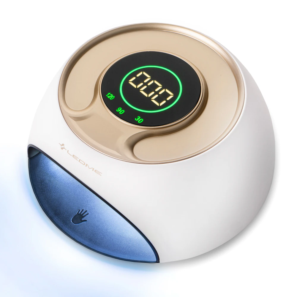 Лампа для манікюру LEDME ONE WHITE 120W