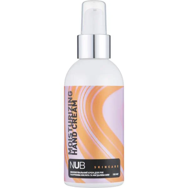 Крем для рук NUB зволожуючий Hand Cream Moisturizing, мигдаль, 150 мл