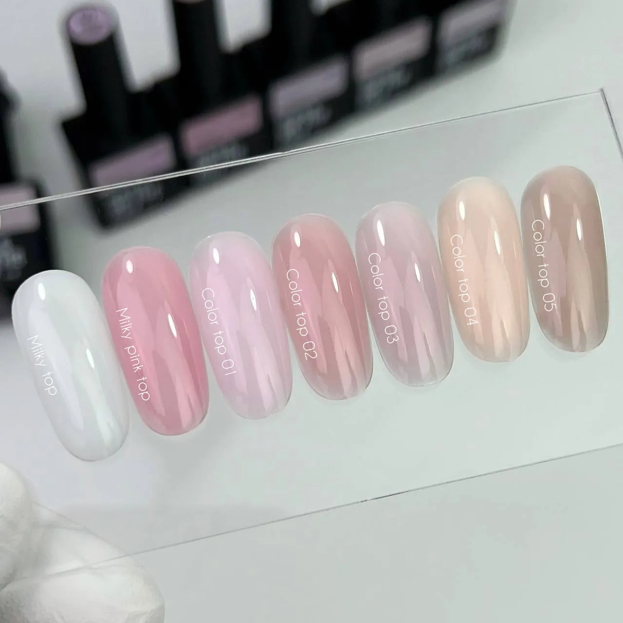 Top NAILSOFTHEDAY Milky pink, 10 мл