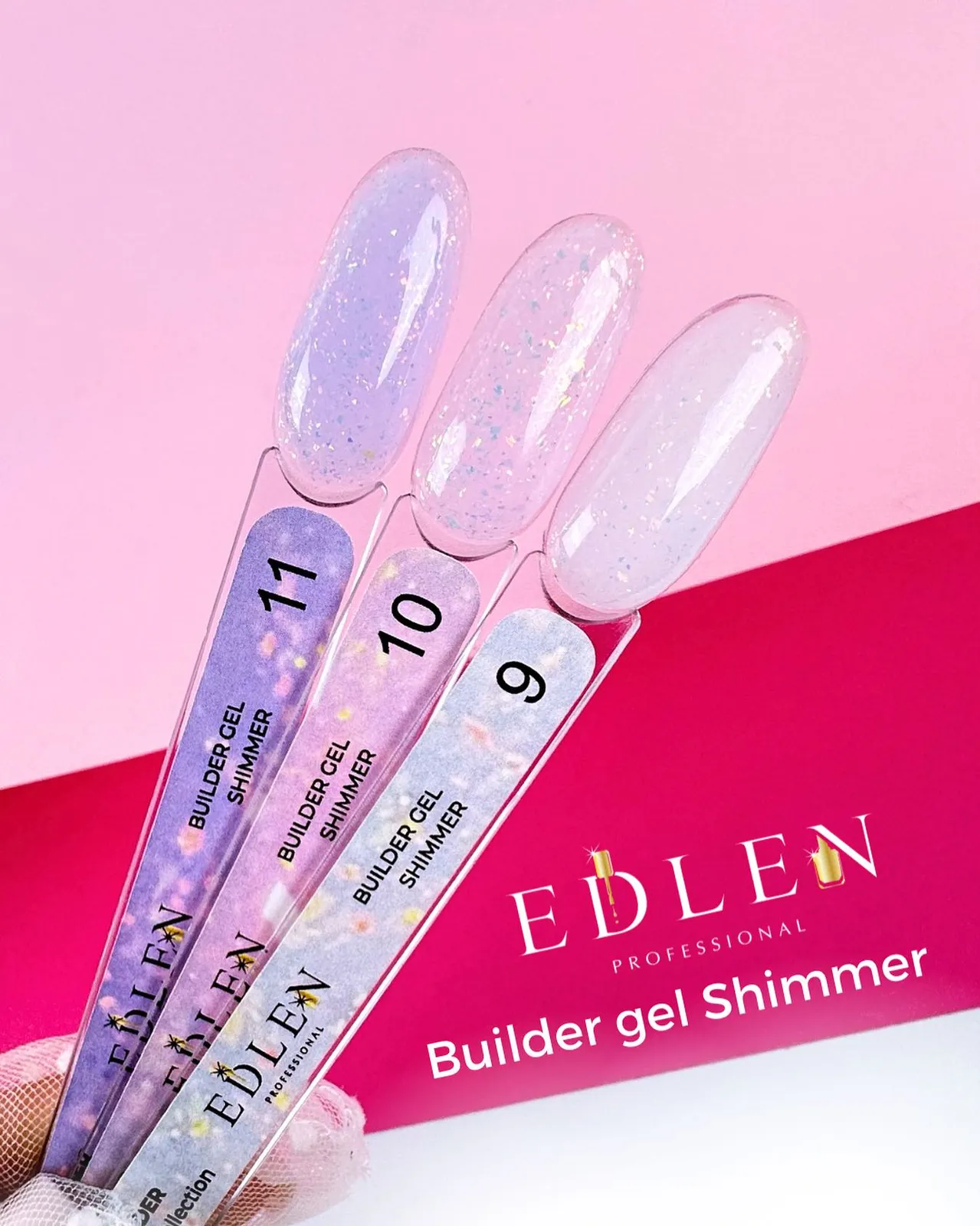 Edlen Builder Gel Shimmer №11, 30 мл