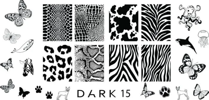 Пластина для стемпінгу DARK 15