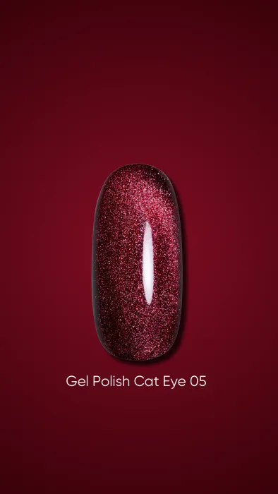 Гель-лак DARK Cat Eye №5, 10 мл