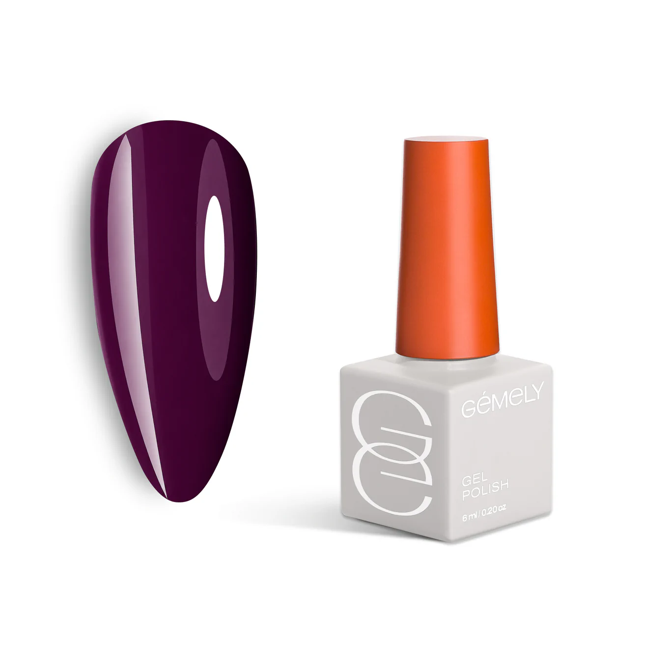 Гель-лак GÉMELY ex GA&MA Max Color №43, 6 мл