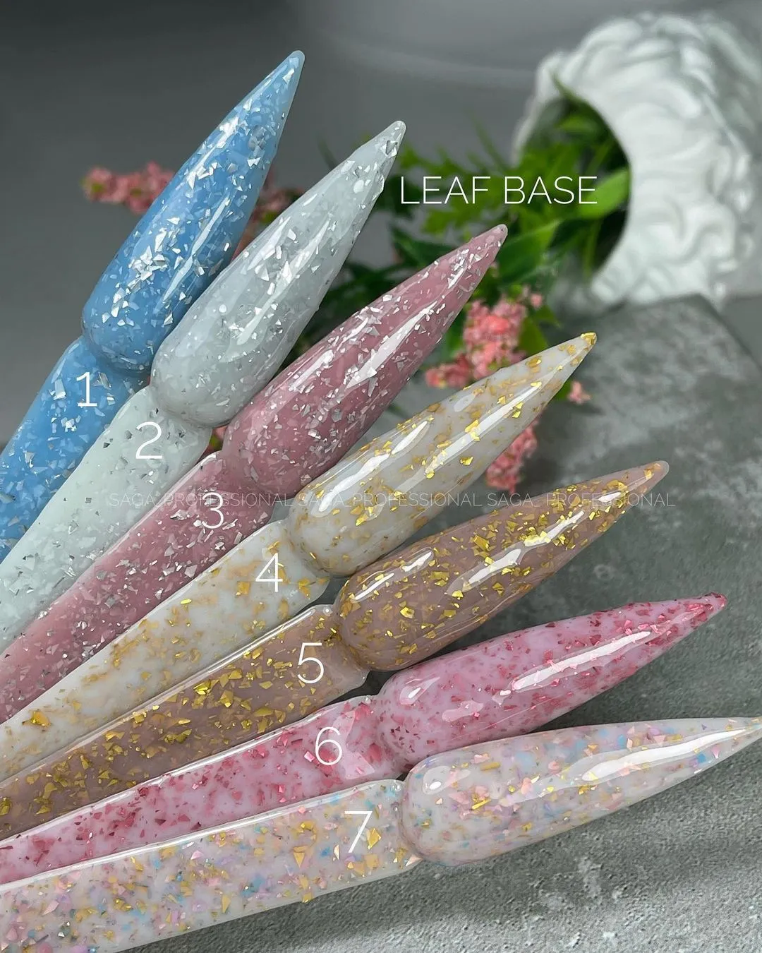 База LEAF Saga Professional №7, 8 мл