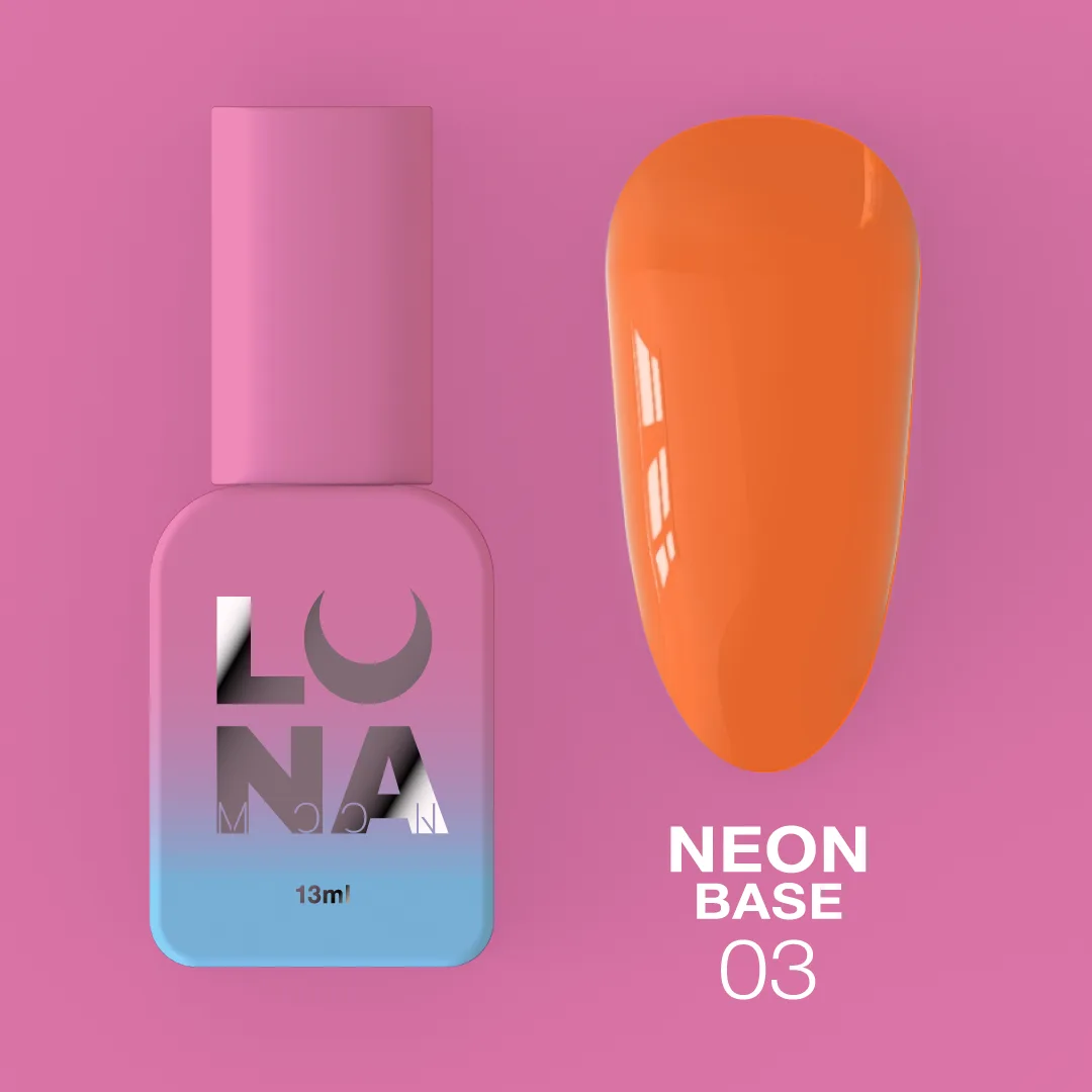 LUNA Cover Base Neon №3, 13 мл