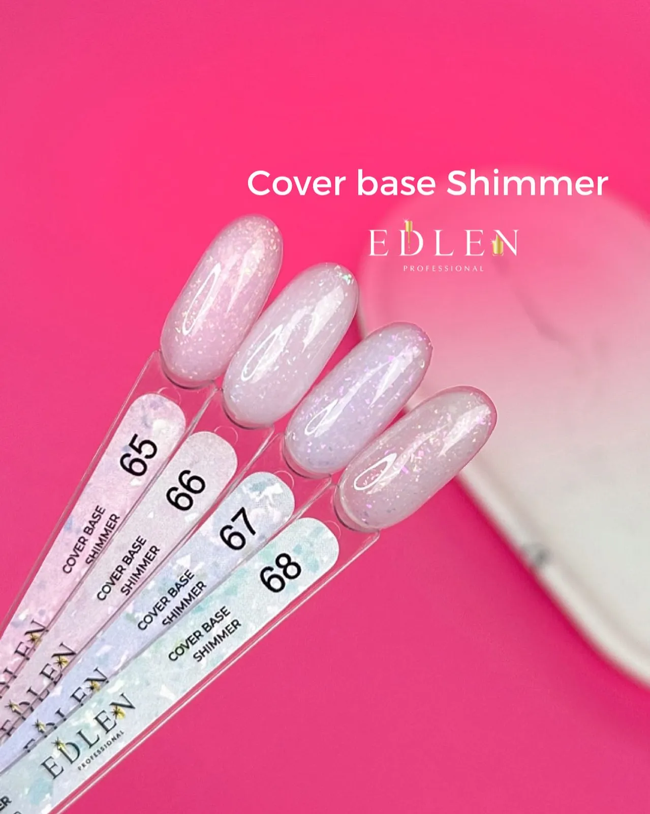 Edlen Cover base Shimmer №66, 9 мл
