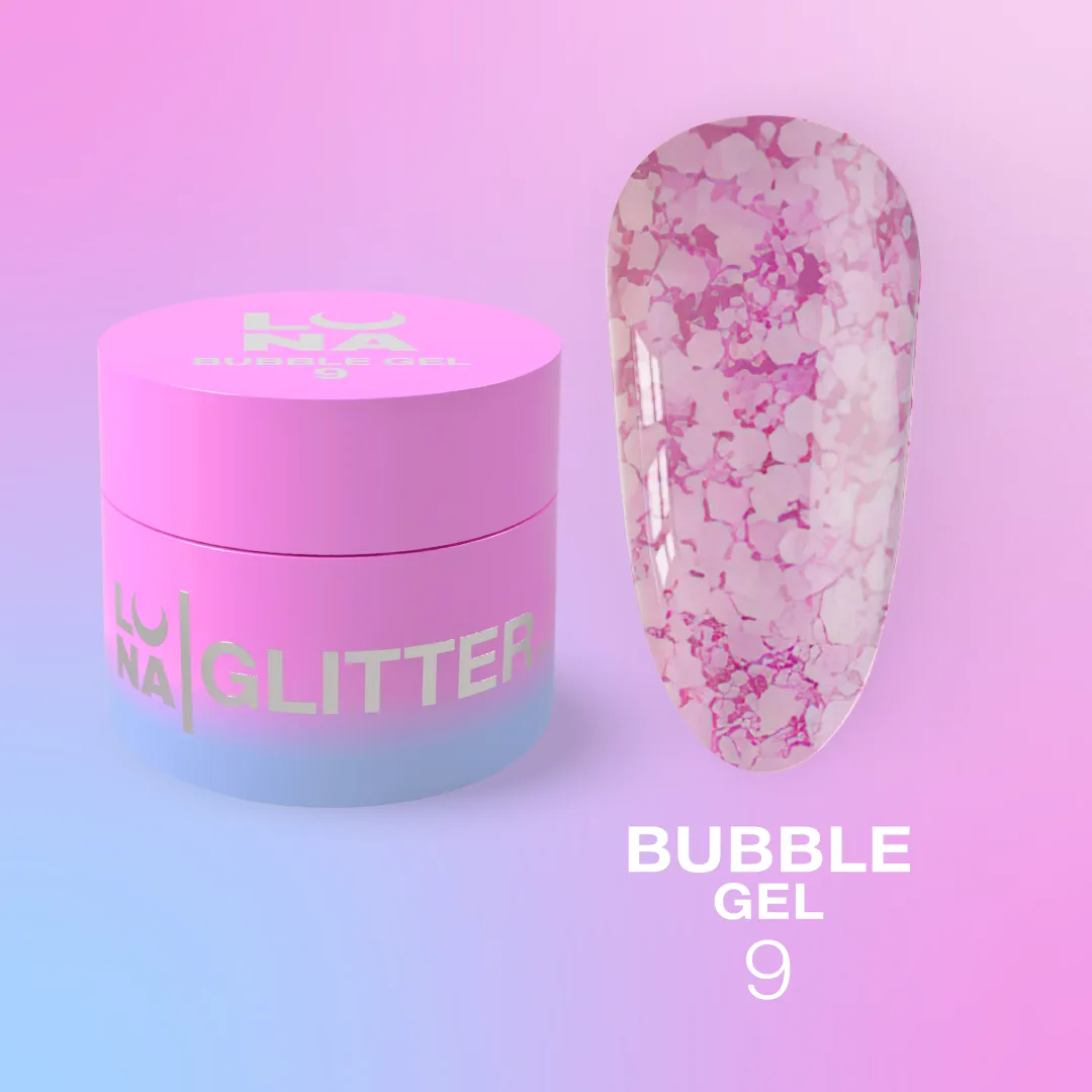 Гель LUNA Bubble Gel №9, 5 мл