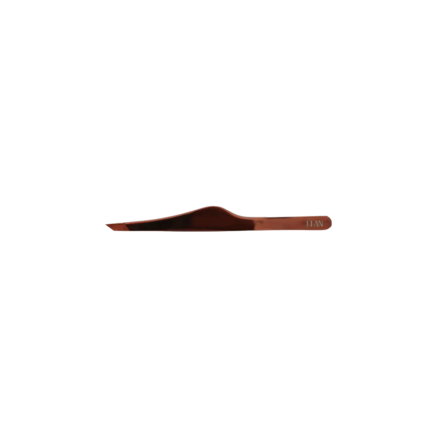 Професійний скошений пінцет для брів ELAN Easy Tweezers