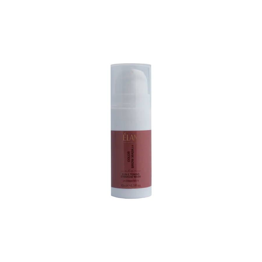 ELAN COLOR BROW MASK 2.0: тонирующая маска для бровей 2-в-1, 13 CHESTNUT