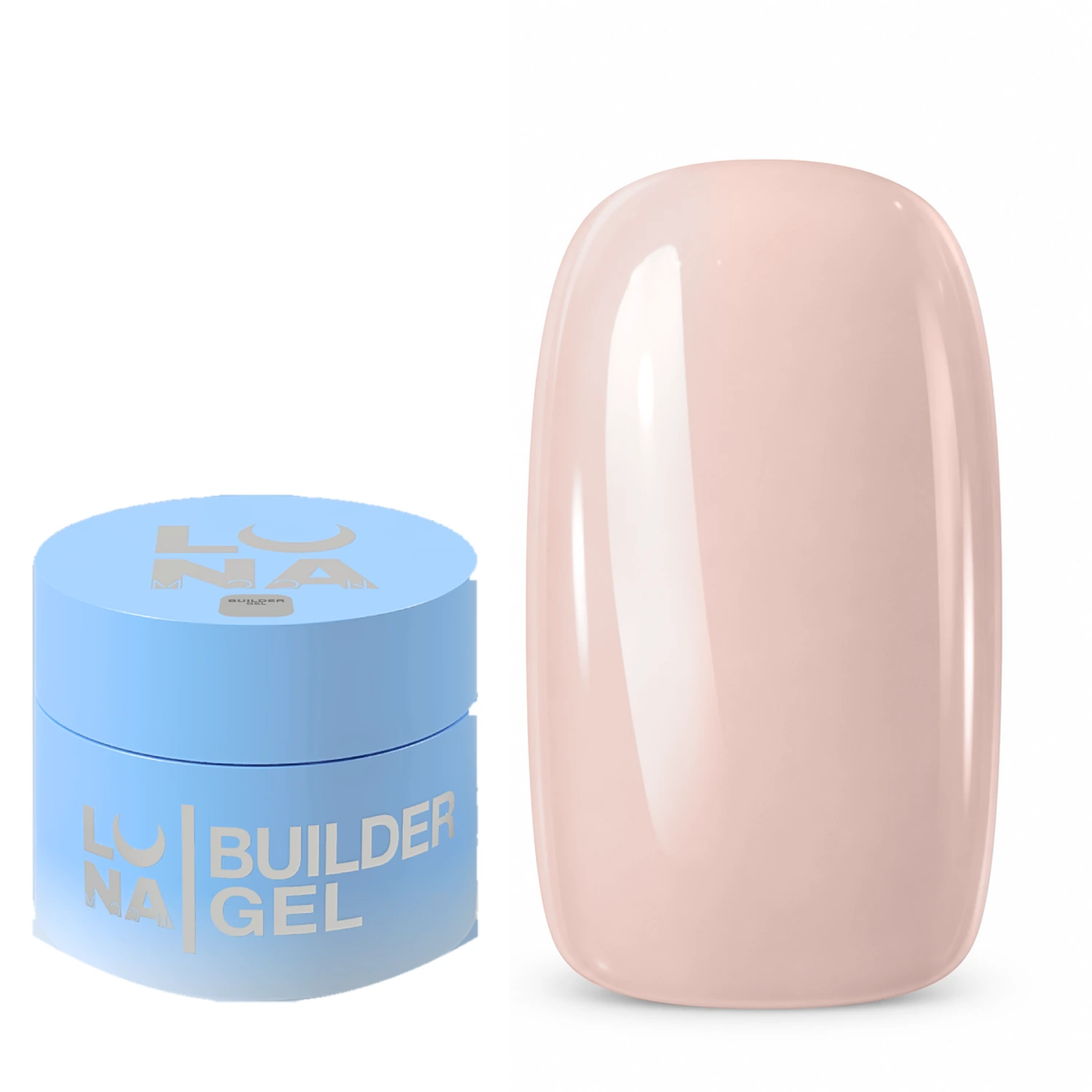 Камуфлирующий гель LUNA Premium gel 4, нюд, 15 мл