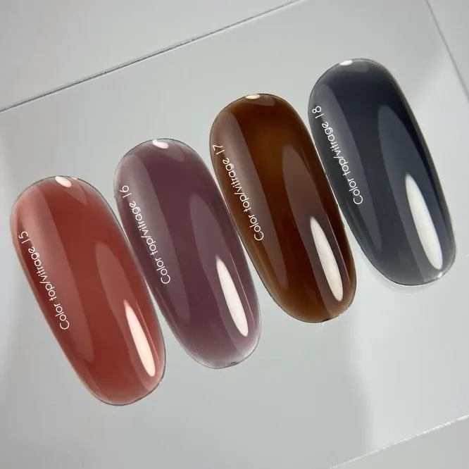 Top NAILSOFTHEDAY Color №18, 10 мл (vitrage)