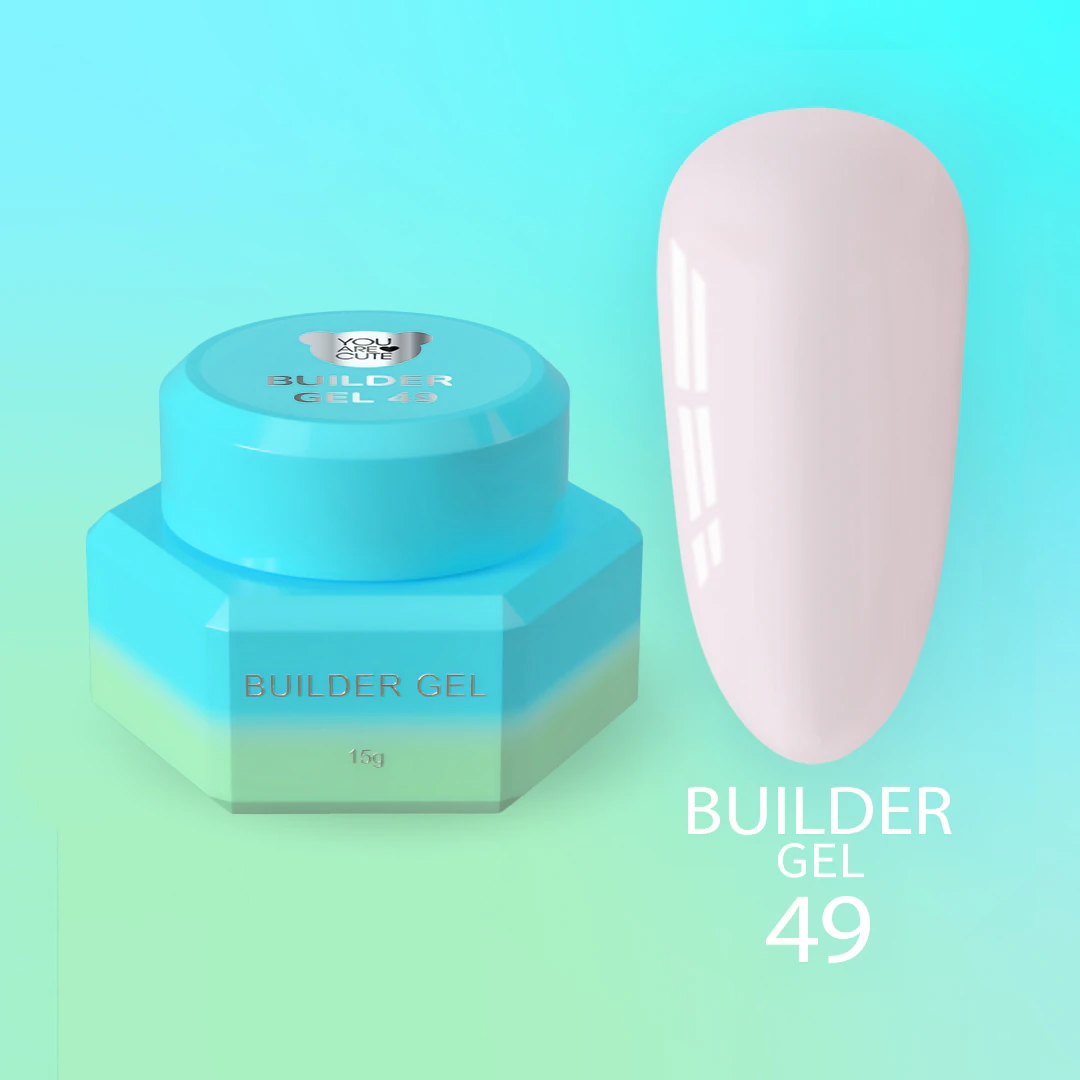 Гель для нарощування You Are Cute Builder Gel №49, 15 мл