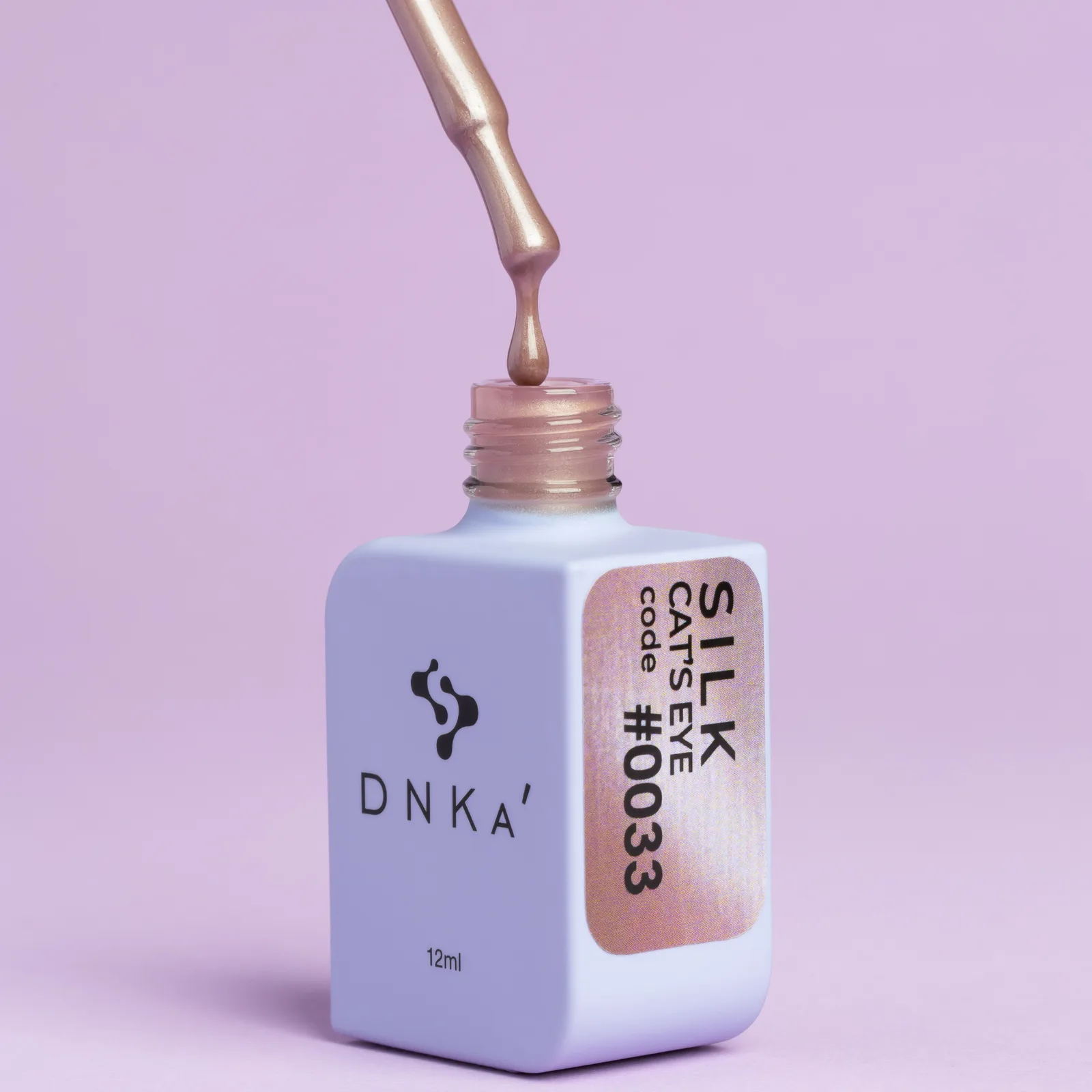 Гель-лак DNKa Cat's Eye, №0033, SILK, 12 ml