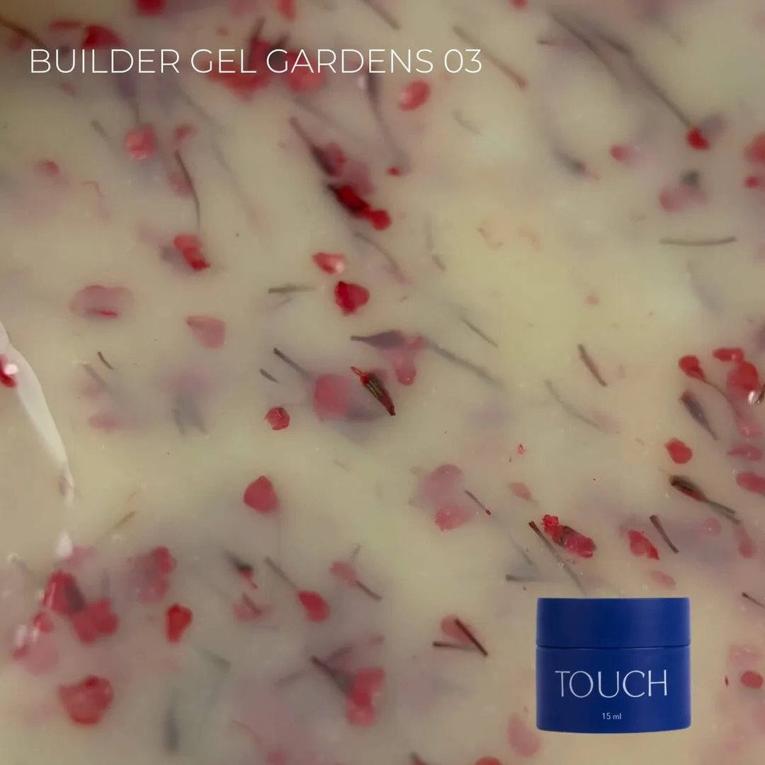 Гель Touch Builder gel Gardens №03, 15 мл