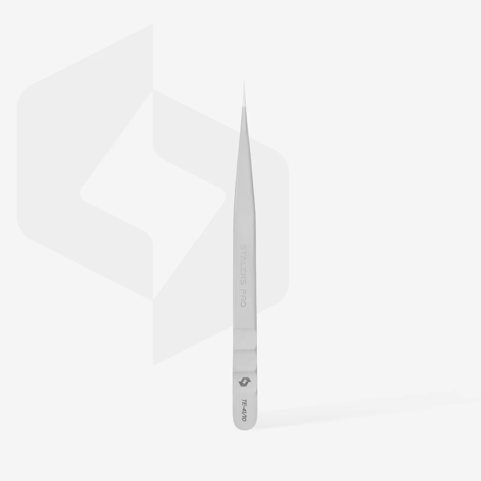 Staleks Пинцет профессиональный для ресниц EXPERT 41 TYPE 10 (прямой)