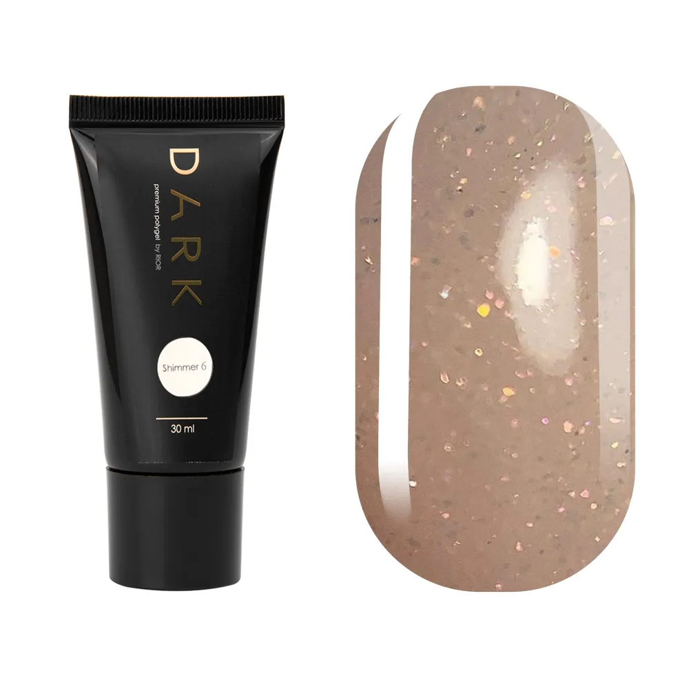 DARK PolyGel 6 shimmer, 30 мл