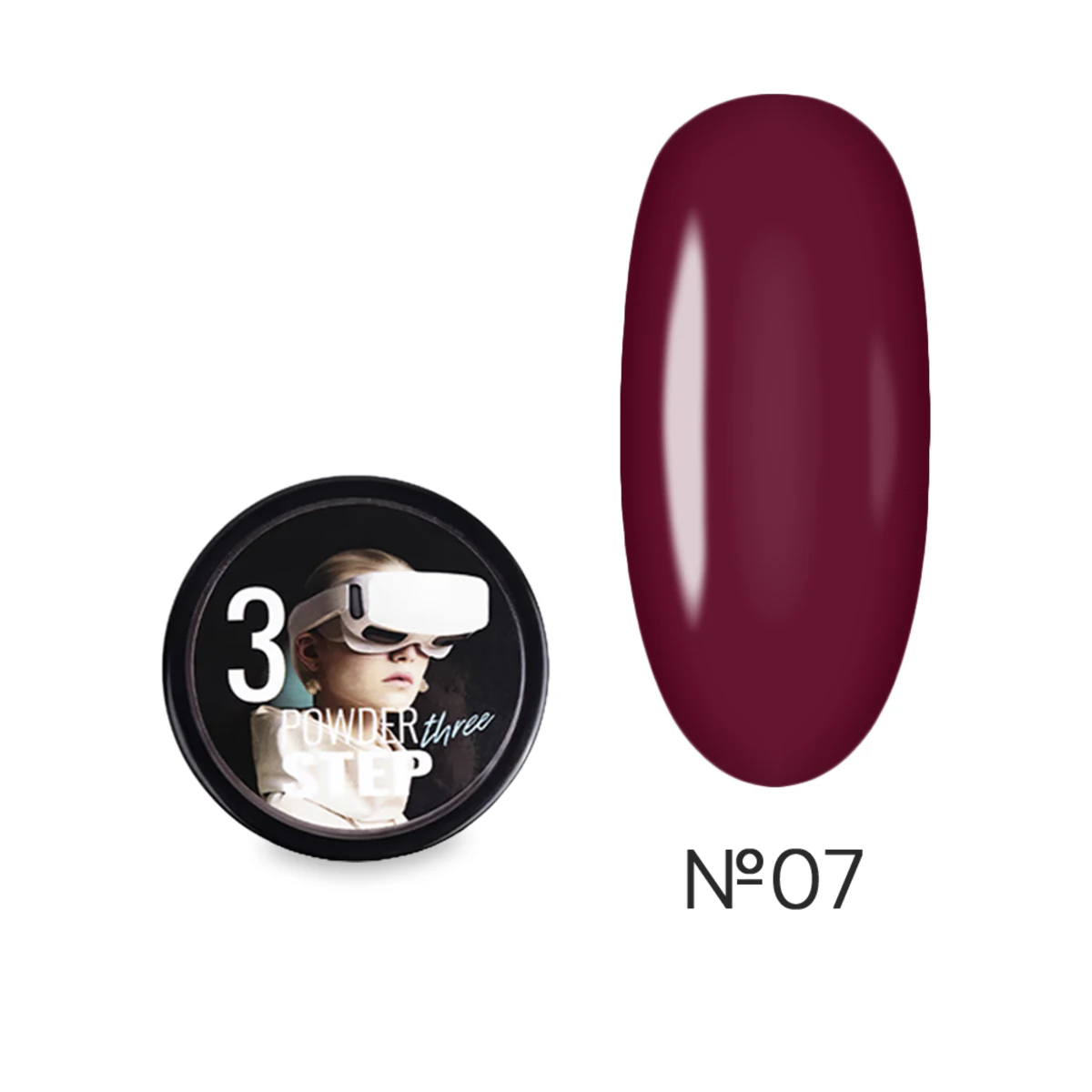 Діп пудра Nika Zemlyanikina Puff Step 3 powder №07, 20 г
