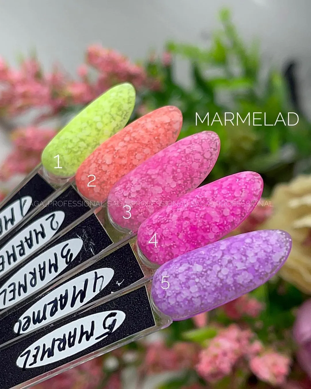 Гель-лак Saga Professional Marmalade №2, 9 мл