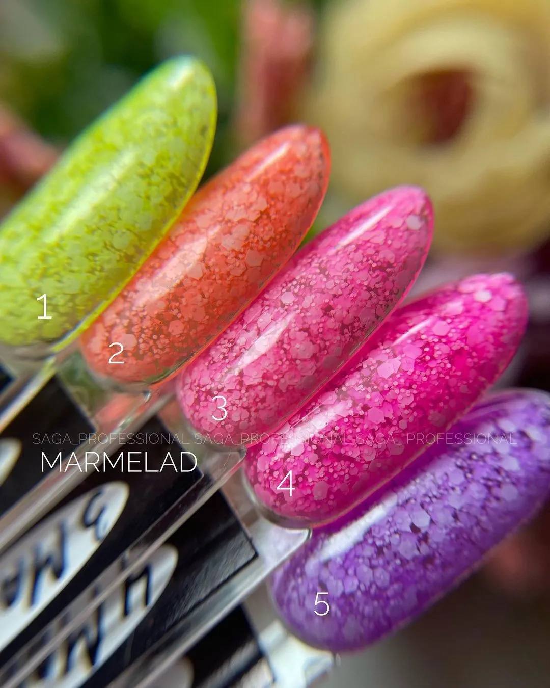 Гель-лак Saga Professional Marmalade №2, 9 мл