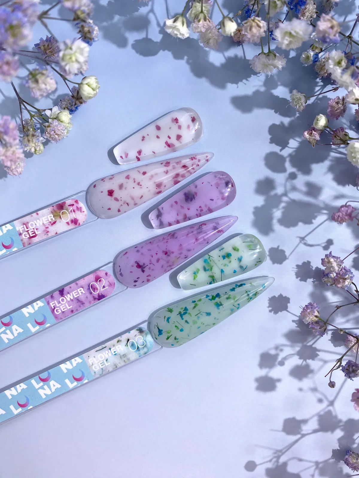 Гель для нарощування LUNA Flower gel  №3, 15 мл