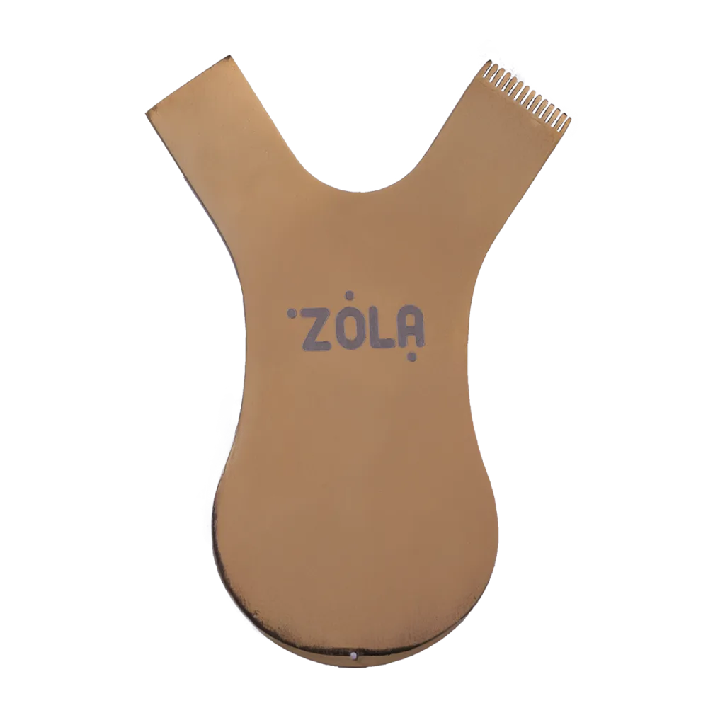ZOLA Аплікатор-гребінь металевий - золотий Comb Applicator