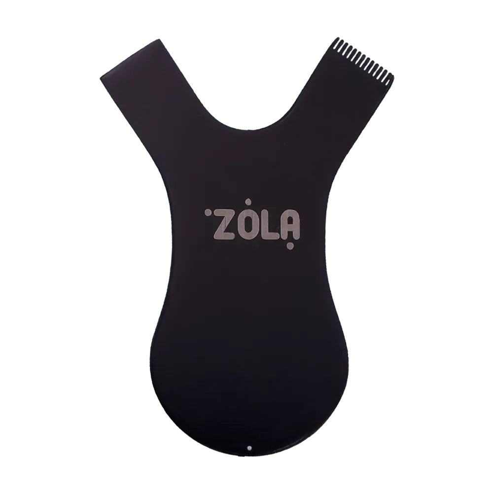 ZOLA Аплікатор-гребінь металевий - чорний Comb Applicator