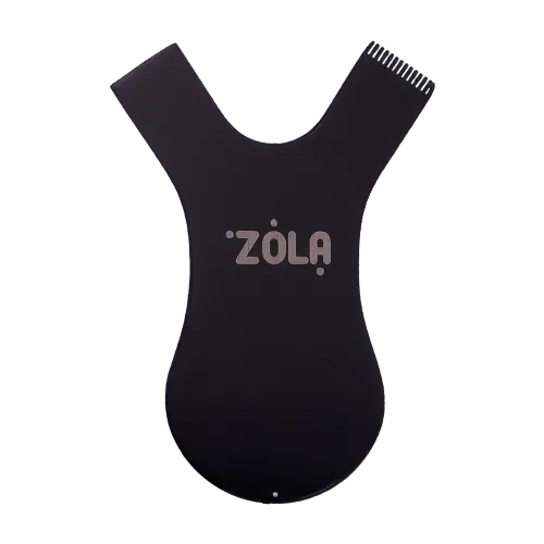 ZOLA Аппликатор-гребень металлический - черный Comb Applicator