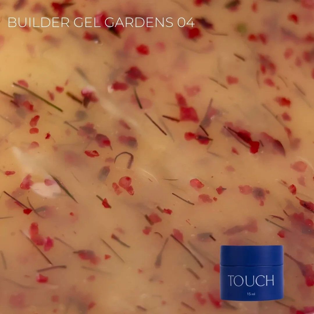Гель Touch Builder gel Gardens №04, 15 мл