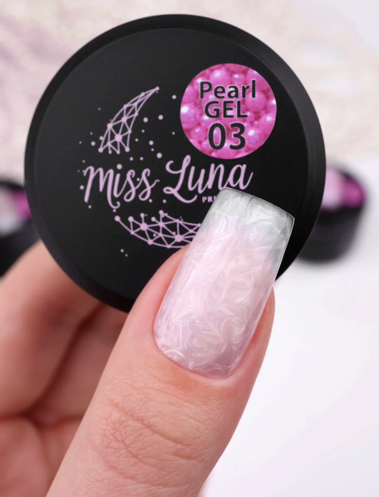 Pearl gel, Miss Luna Premium №03, 15 мл