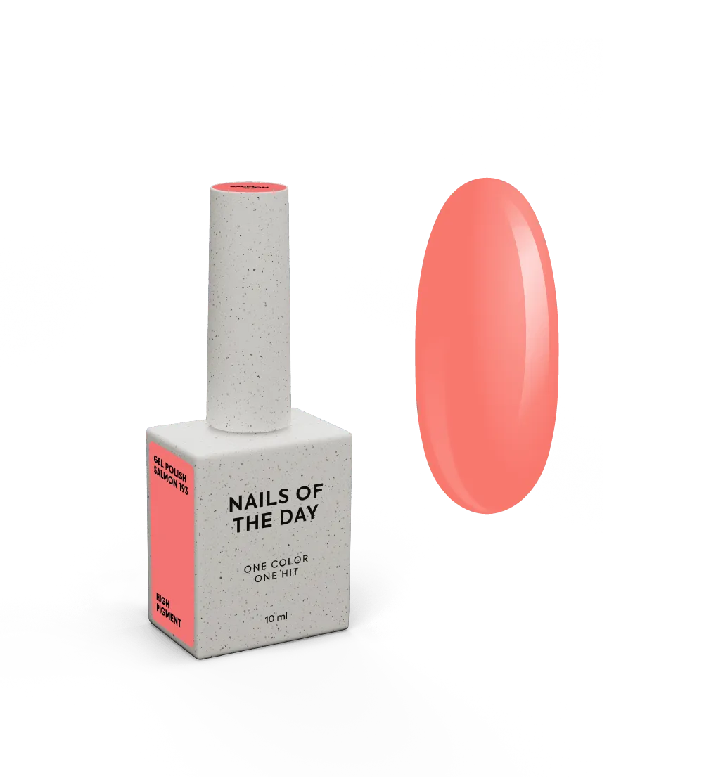 Гель-лак NAILSOFTHEDAY Let's special salmon - 193, 10 мл