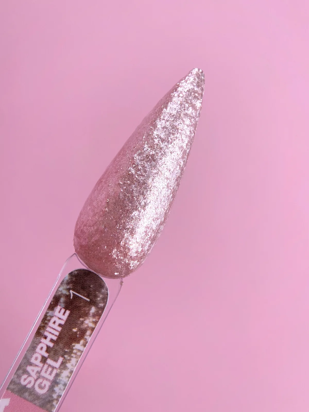 Блискітки для нігтів LUNA Sapphire Gel №1, 5 мл