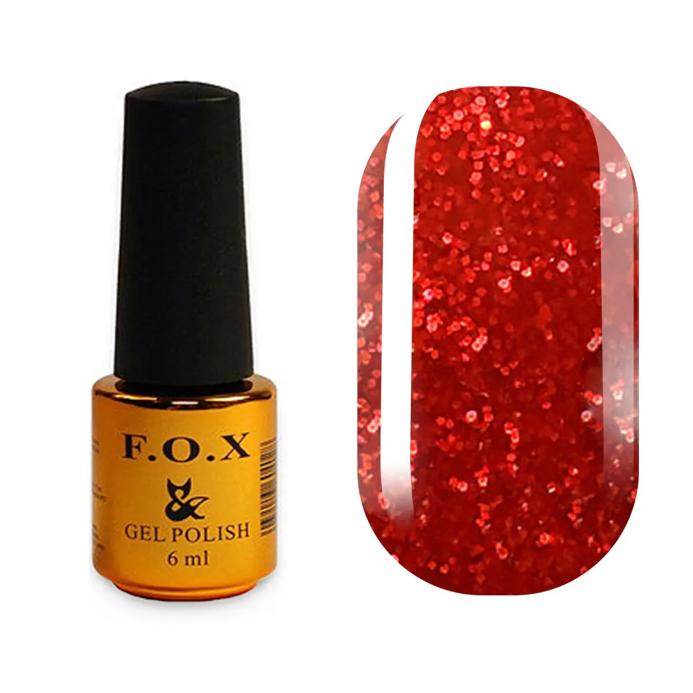 F.O.X gel-polish gold Pigment 073, 6 ml