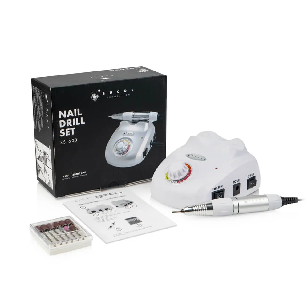 Фрезер BUCOS ZS-603 PRO White (45W/35000 об.)