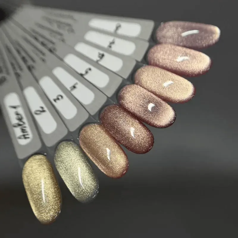 Гель-лак Saga Professional Amber Cat №8, 10 мл