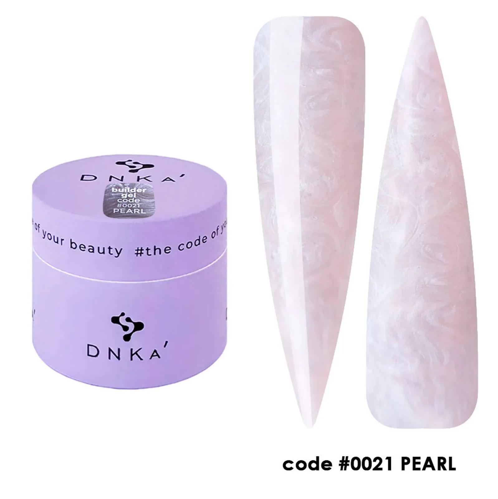 Гель DNKa Builder №21 Pearl, 30 мл