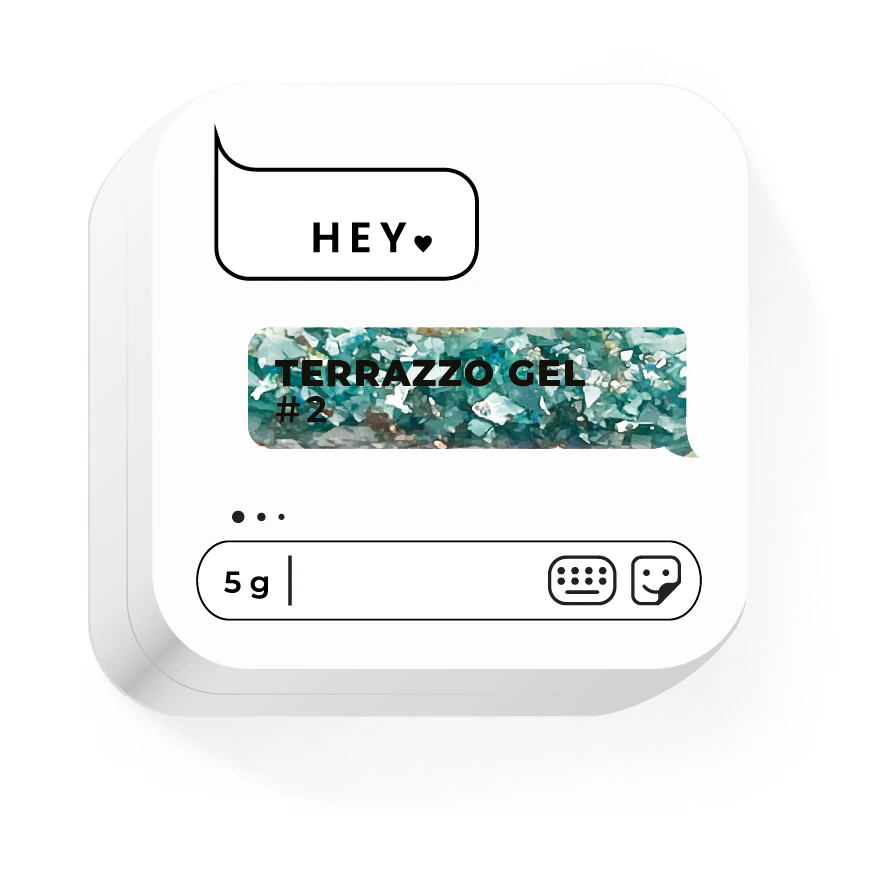 Гель для дизайну HEYLOVE Terrazzo gel №2, 5 г