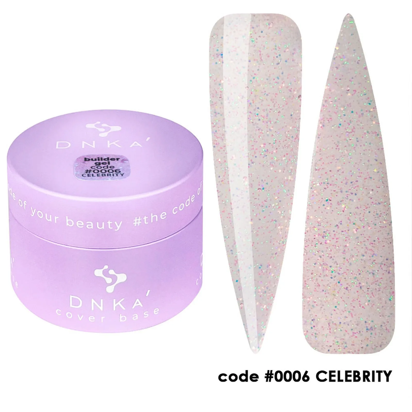 Гель DNKa Builder №6 Celebrity, 15 ml