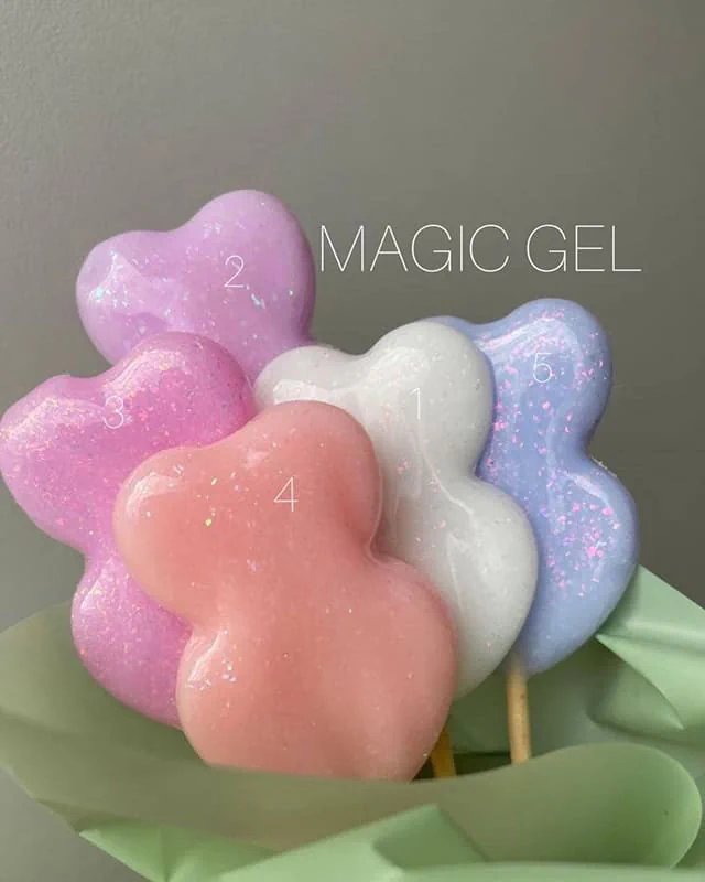 Гель SAGA Professional Builder Gel Magic 4, 15 мл