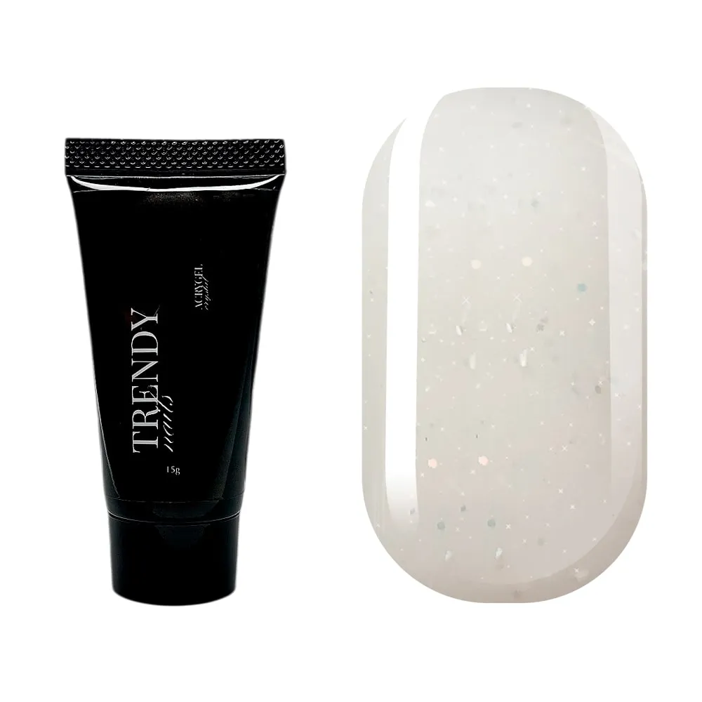 Акригель Trendy Nails Crystal Milk, 15 г