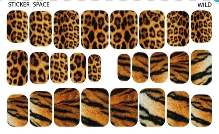 Стікери Stickersspace на липкій основі Wild