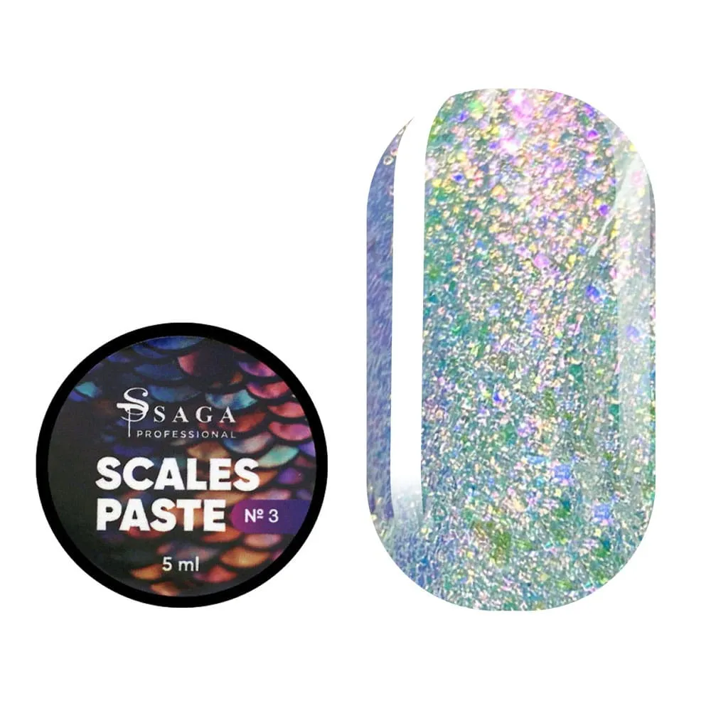 Паста для дизайну Saga Professional Scales Paste №03, 5 мл