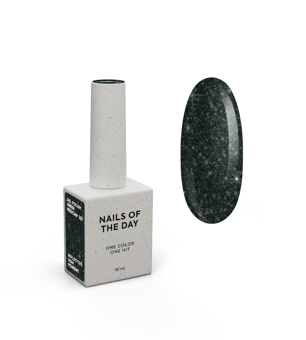 Гель-лак NAILSOFTHENIGHT Green Mexican - 327, 10 мл