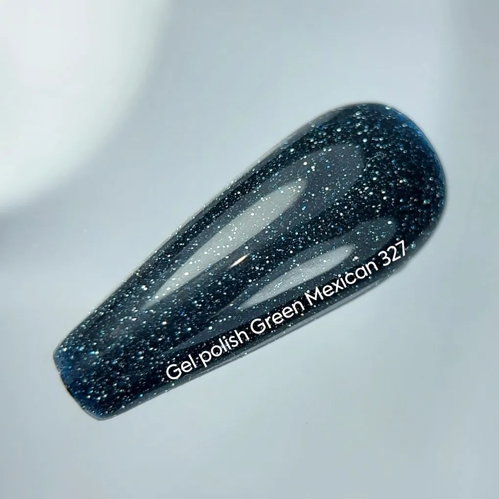 Гель-лак NAILSOFTHENIGHT Green Mexican - 327, 10 мл