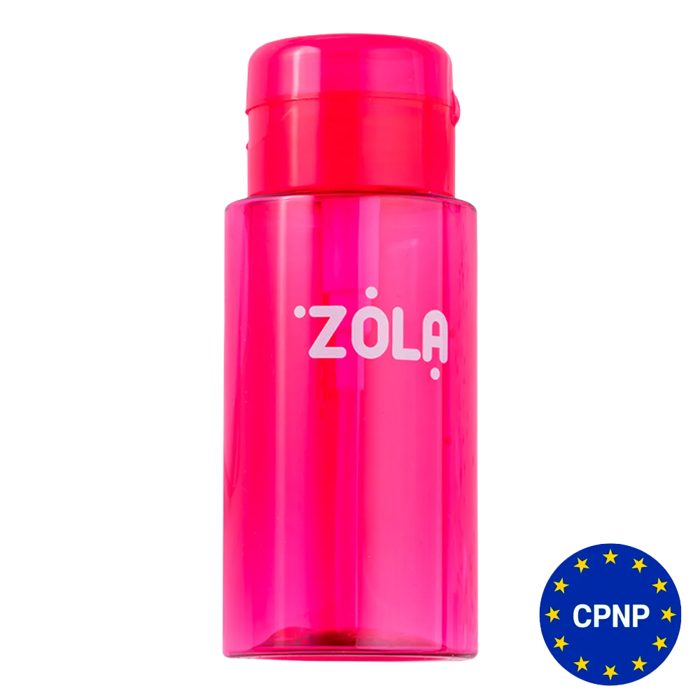 Помпа-дозатор ZOLA, розовая, 180 мл