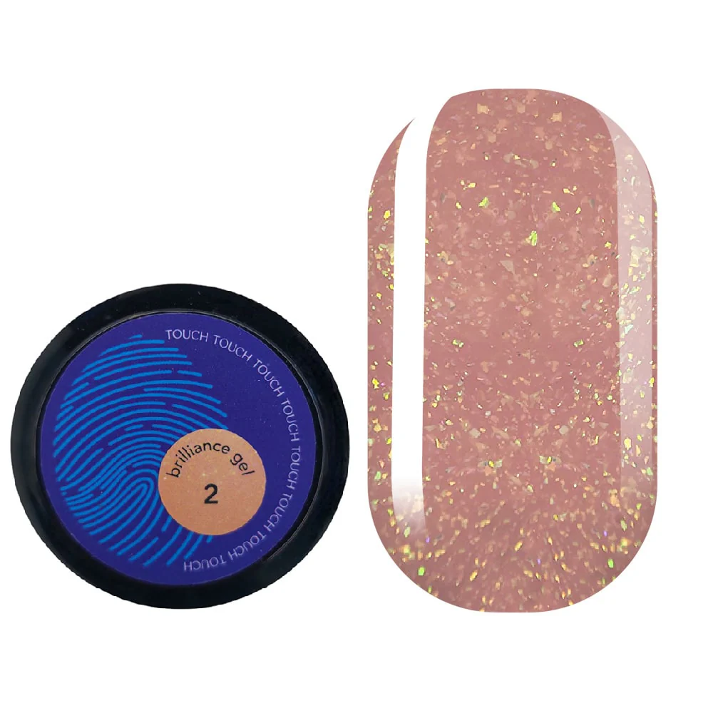 Гель Touch Brilliance Gel №2, 15 мл