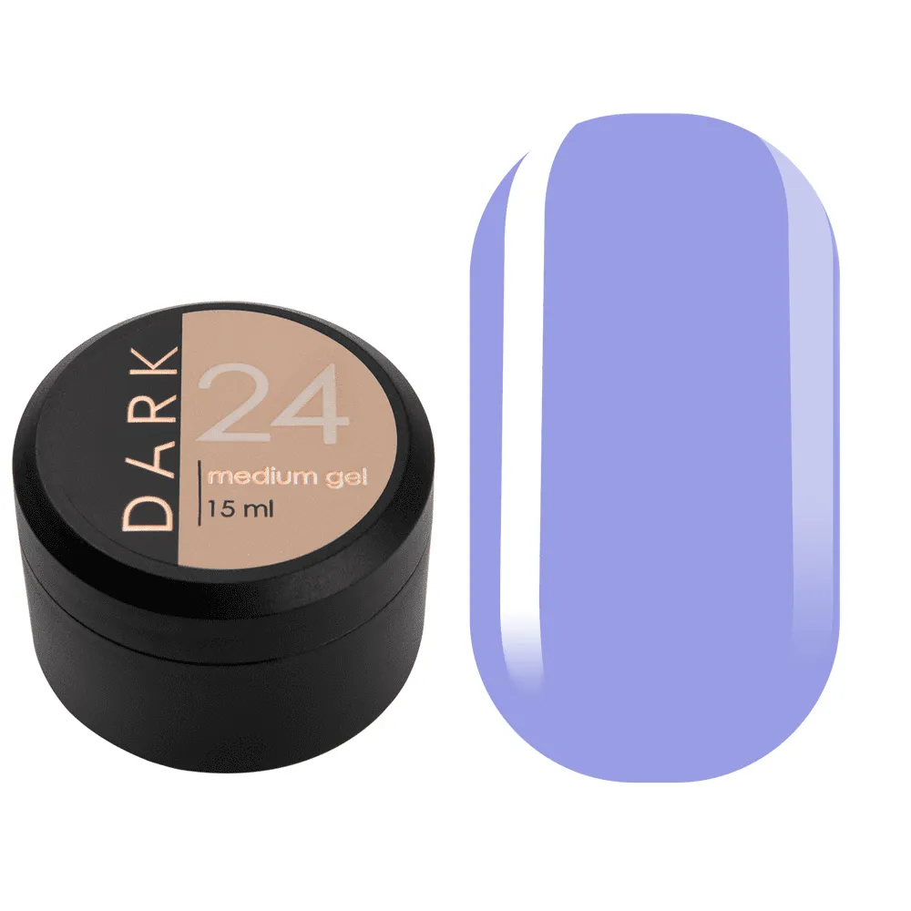 DARK Medium Gel №24, 15 мл, без пензлика