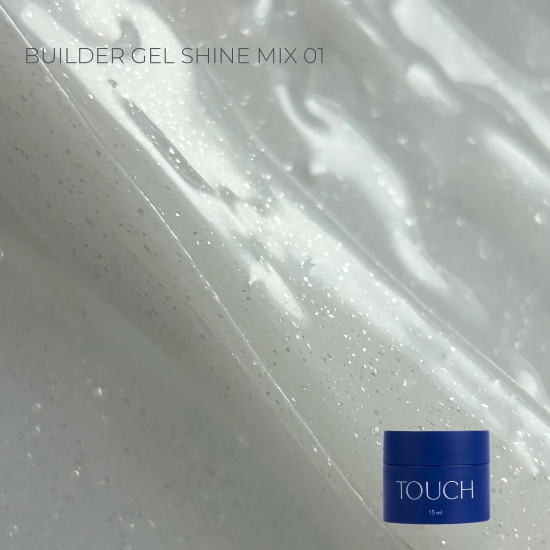 Touch Builder Gel Shine Mix №1, 15 мл